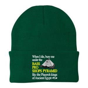 When I Die Bury Me Under The Bass Bro Shops Pyramid Like The Phaoroh Kings Of An Knit Cap Winter Beanie