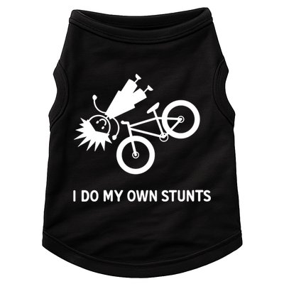 Wo I Do My Own Stunts Bicycle Doggie Tank