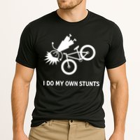 Wo I Do My Own Stunts Bicycle Performance Shirt
