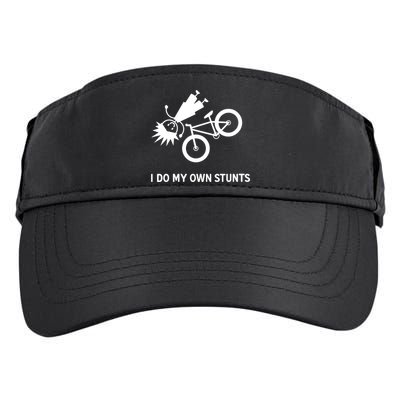 Wo I Do My Own Stunts Bicycle Adult Drive Performance Visor