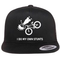 Wo I Do My Own Stunts Bicycle Flatbill Hat