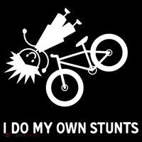 Wo I Do My Own Stunts Bicycle Premium T-Shirt