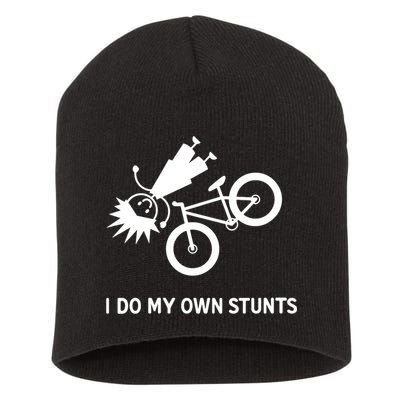 Wo I Do My Own Stunts Bicycle Short Acrylic Beanie