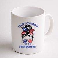 Womens I Dont Co Parent With The Government Funny Sunglasses Coffee Mug