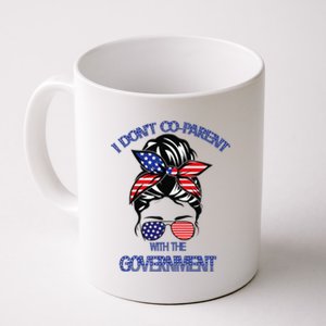 Womens I Dont Co Parent With The Government Funny Sunglasses Coffee Mug