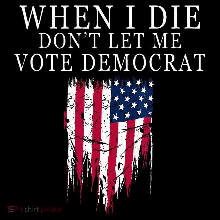When I Die Dont Let Me Vote Democrat Flatbill Hat