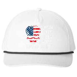 When I Die DonT Let Me Vote Democrat Snapback Five-Panel Rope Hat