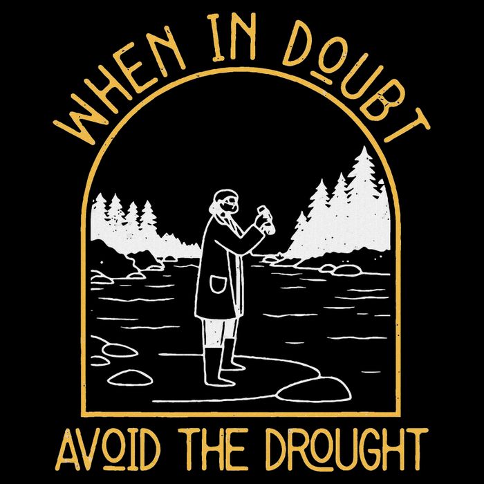 When In Doubt Avoid The Drought Funny Hydrogeology Engineers Daily Commute Backpack
