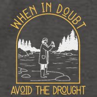 When In Doubt Avoid The Drought Funny Hydrogeology Engineers Vector Backpack