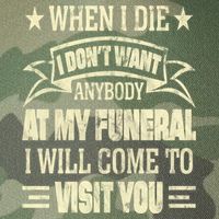 When I Die I Dont Want Anybody At My Funeral Legacy Tie Dye Trucker Hat