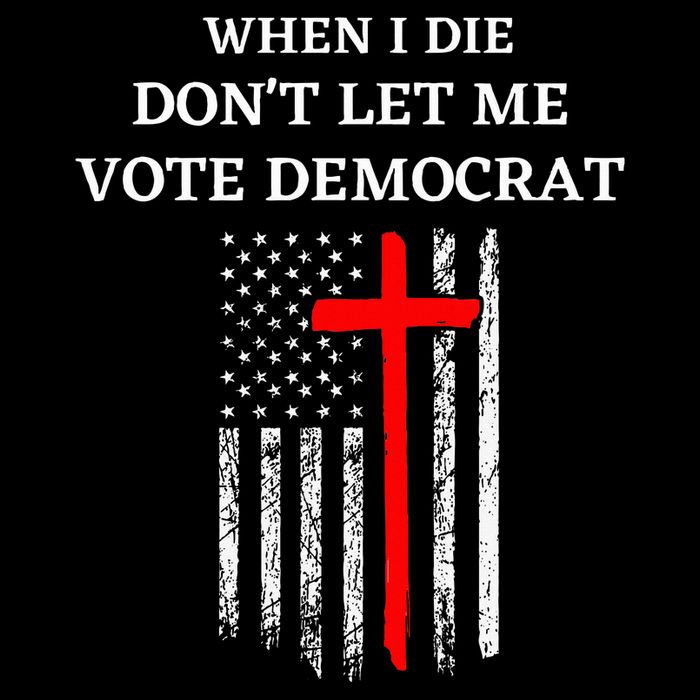 When I Die DonT Let Me Vote Democrat Cooling Performance Long Sleeve Crew