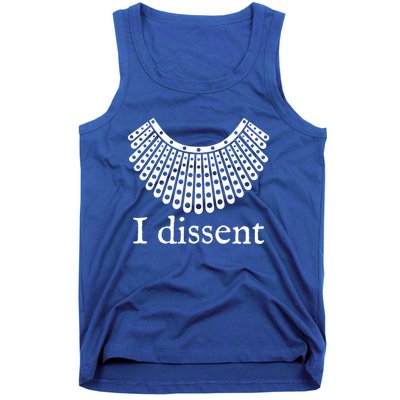 Womens I Dissent Shirt I Dissent Collar RBG For Women I Dissent Tank Top