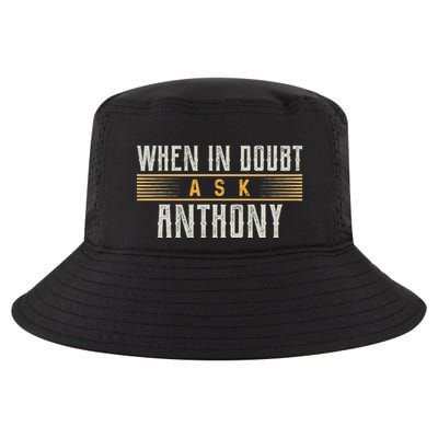 When In Doubt Ask Anthony Cool Comfort Performance Bucket Hat