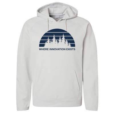 Where Innovation Exist Performance Fleece Hoodie