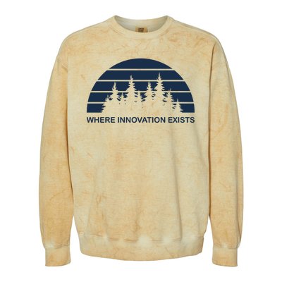 Where Innovation Exist Colorblast Crewneck Sweatshirt