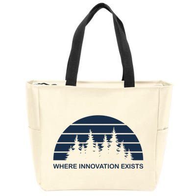 Where Innovation Exist Zip Tote Bag