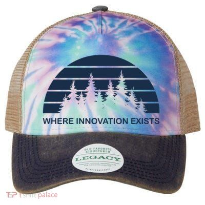 Where Innovation Exist Legacy Tie Dye Trucker Hat
