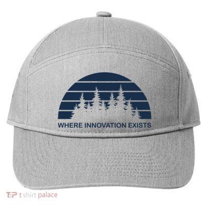 Where Innovation Exist 7-Panel Snapback Hat