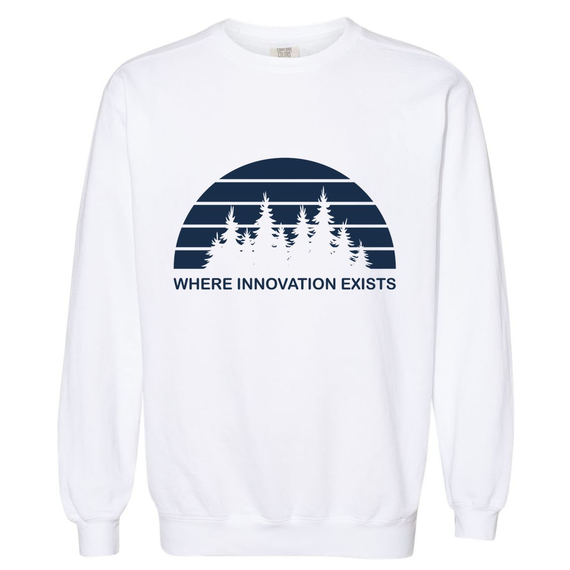 Where Innovation Exist Garment-Dyed Sweatshirt