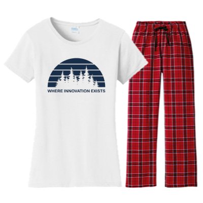 Where Innovation Exist Women's Flannel Pajama Set