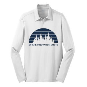 Where Innovation Exist Silk Touch Performance Long Sleeve Polo