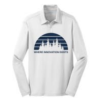 Where Innovation Exist Silk Touch Performance Long Sleeve Polo