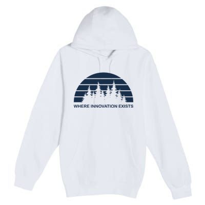 Where Innovation Exist Premium Pullover Hoodie