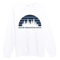 Where Innovation Exist Premium Crewneck Sweatshirt