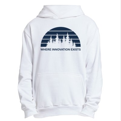 Where Innovation Exist Urban Pullover Hoodie