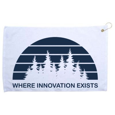 Where Innovation Exist Grommeted Golf Towel