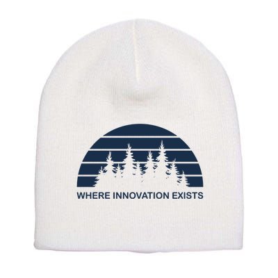 Where Innovation Exist Short Acrylic Beanie