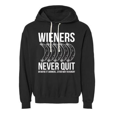Wieners Never Quite Garment-Dyed Fleece Hoodie