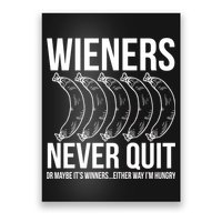 Wieners Never Quite Poster