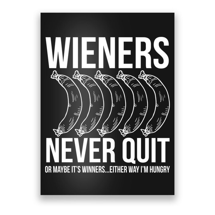 Wieners Never Quite Poster