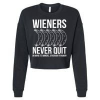Wieners Never Quite Cropped Pullover Crew