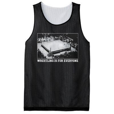 Wrestling Is For Everyone No Space For Racism Sexism Fascism Mesh Reversible Basketball Jersey Tank