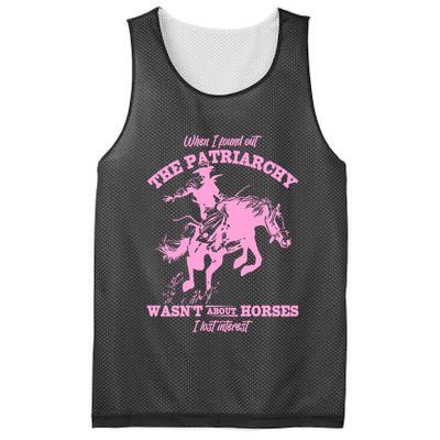 When I Found Out The Patriarchy WasnT About Horses I Lost Interest Mesh Reversible Basketball Jersey Tank