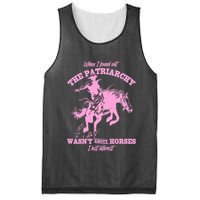 When I Found Out The Patriarchy WasnT About Horses I Lost Interest Mesh Reversible Basketball Jersey Tank