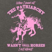 When I Found Out The Patriarchy WasnT About Horses I Lost Interest Cotton Canvas Backpack