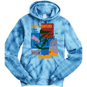 Wingfoil In Fuerteventura Spain Tie Dye Hoodie