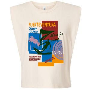 Wingfoil In Fuerteventura Spain Garment-Dyed Women's Muscle Tee