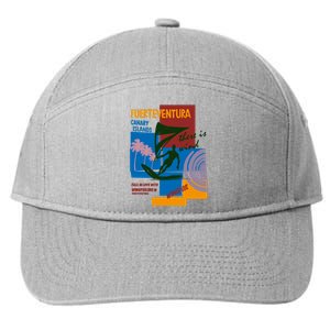 Wingfoil In Fuerteventura Spain 7-Panel Snapback Hat