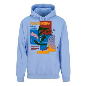 Wingfoil In Fuerteventura Spain Unisex Surf Hoodie