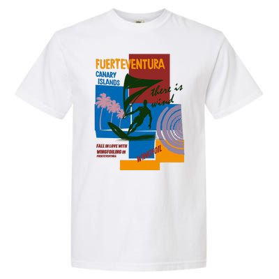 Wingfoil In Fuerteventura Spain Garment-Dyed Heavyweight T-Shirt