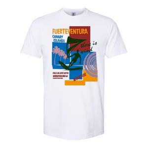 Wingfoil In Fuerteventura Spain Softstyle CVC T-Shirt