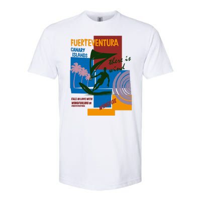 Wingfoil In Fuerteventura Spain Softstyle® CVC T-Shirt