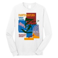 Wingfoil In Fuerteventura Spain Long Sleeve Shirt