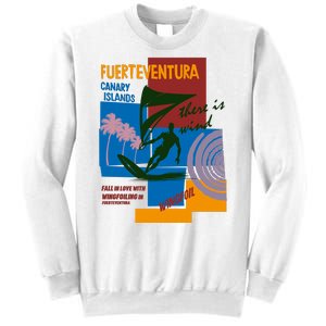 Wingfoil In Fuerteventura Spain Sweatshirt