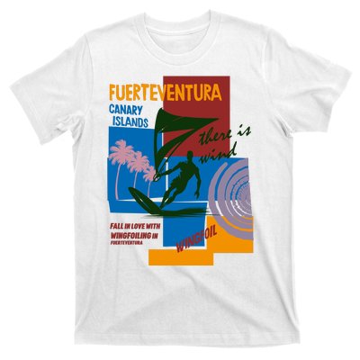 Wingfoil In Fuerteventura Spain T-Shirt