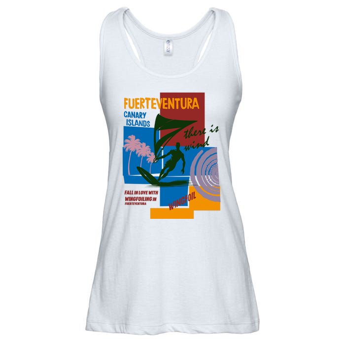 Wingfoil In Fuerteventura Spain Ladies Essential Flowy Tank